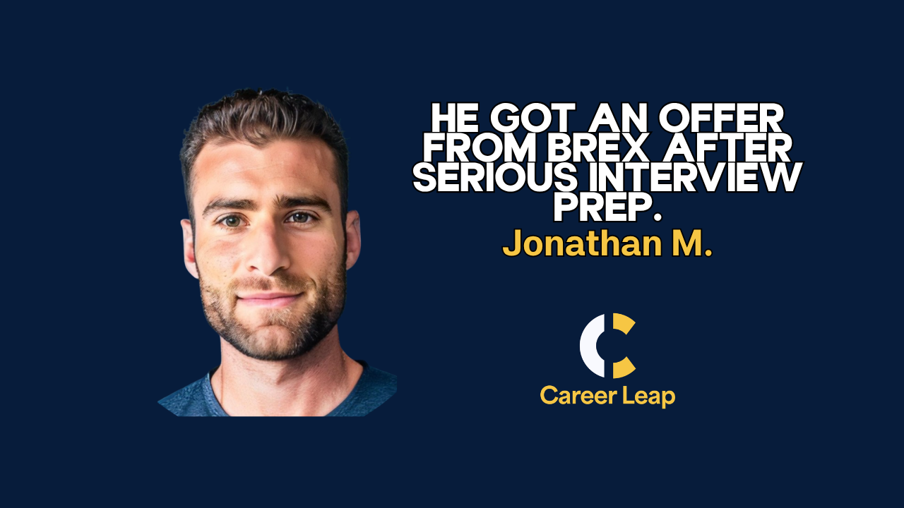 Jonathan M. testimonial